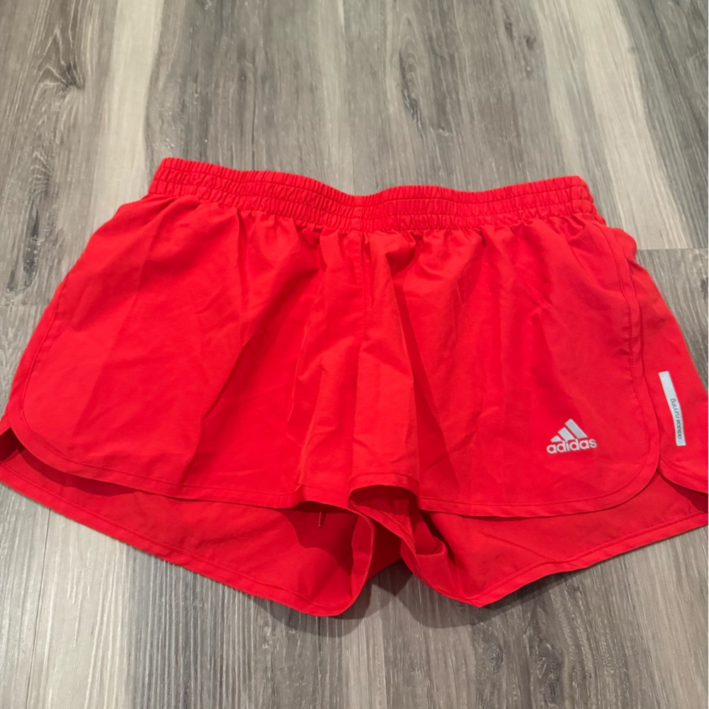 adidas Red Women's Shorts